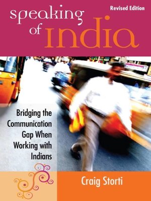 cover image of Speaking of India